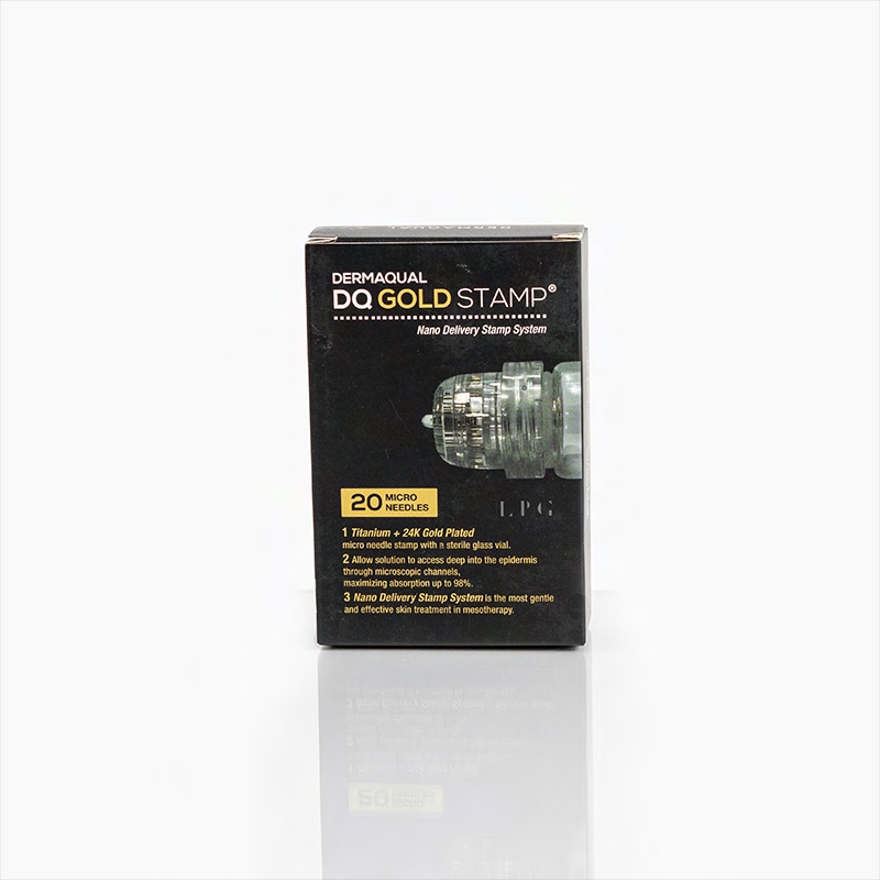 DERMAQUAL- DQ Gold Stamp - 20 micro needles