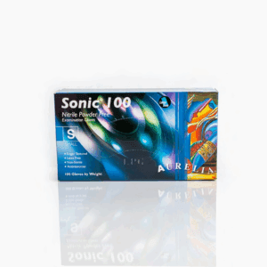 Blue Shield Vinyl Gloves Small, poweder free and latex free, examination Gloves