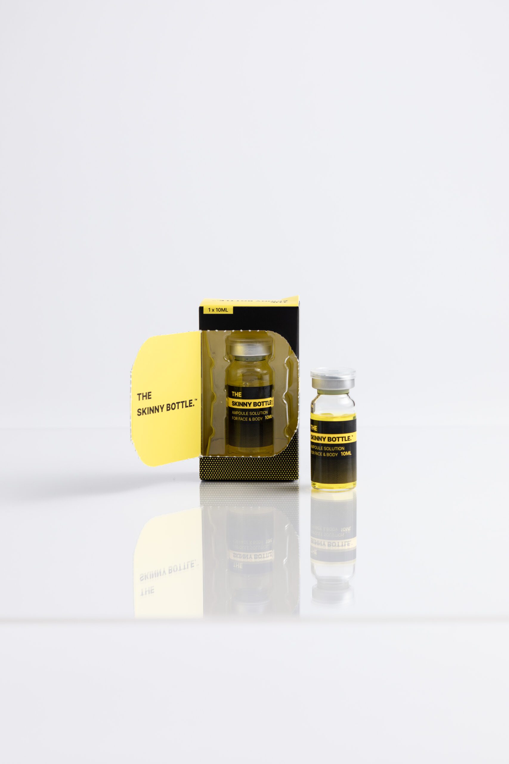 The skinny bottle with lipolysis is a skin tightening and fat dissolver injection