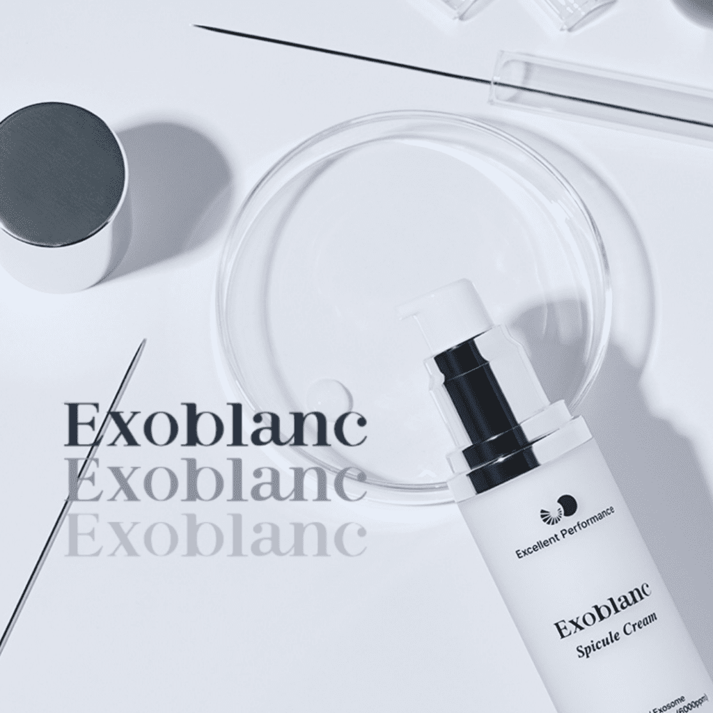 Exoblanc with exosome for skincare and healthier skin