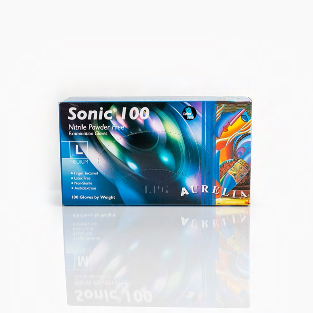 Nitrile Gloves Large, poweder free and latex free, examination Gloves