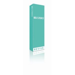 Belotero Revive teal box 1x1ml – hyaluronic acid + glycerol skin booster for deep hydration, elasticity and skin rejuvenation in aesthetic clinics