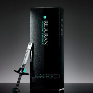 Rejuran Healer PN 2x2ml Korean version black box and syringe – bioactive PN from salmon DNA for tissue regeneration, elasticity and skin repair in clinics