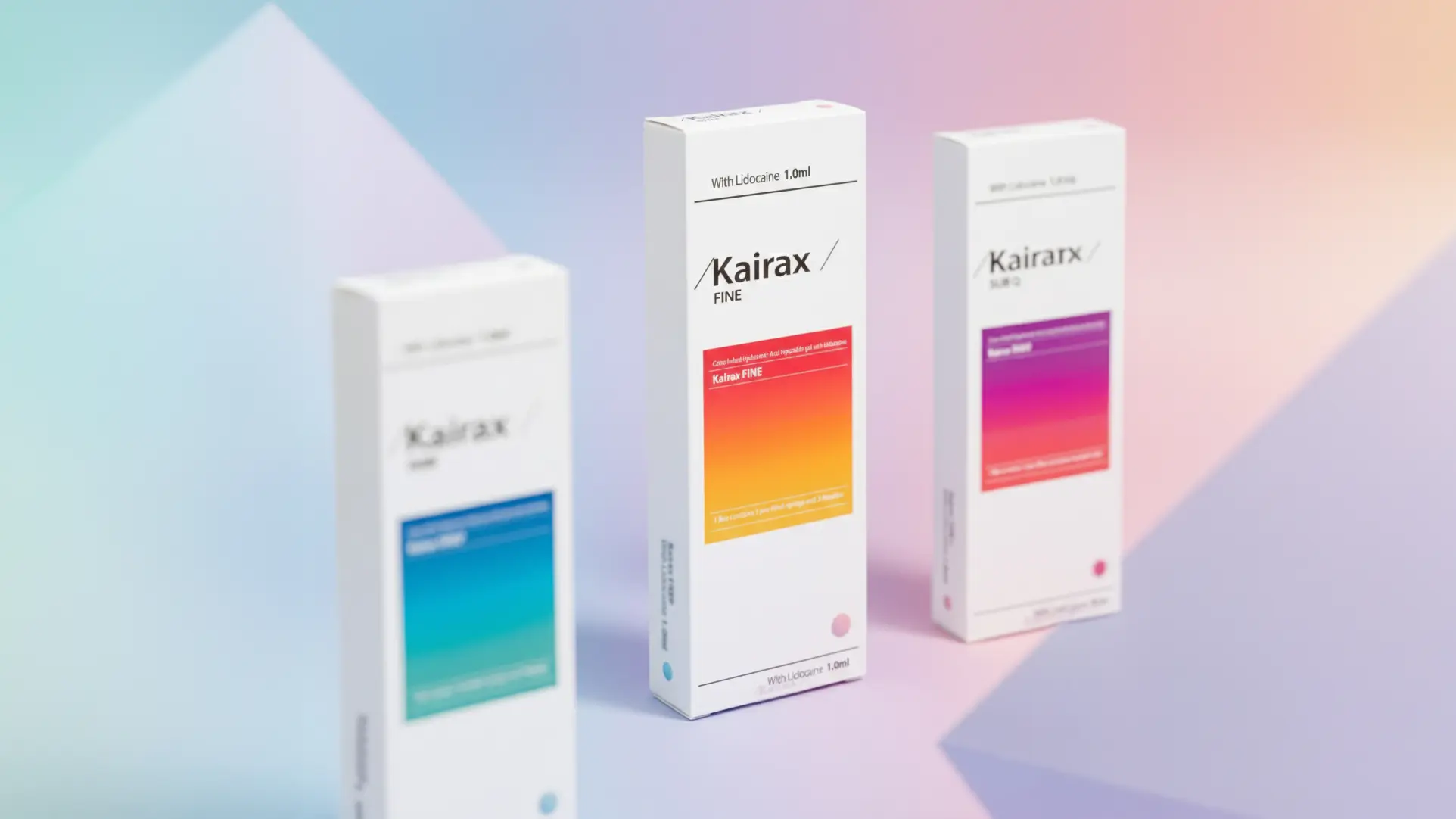 a range of Kairax products