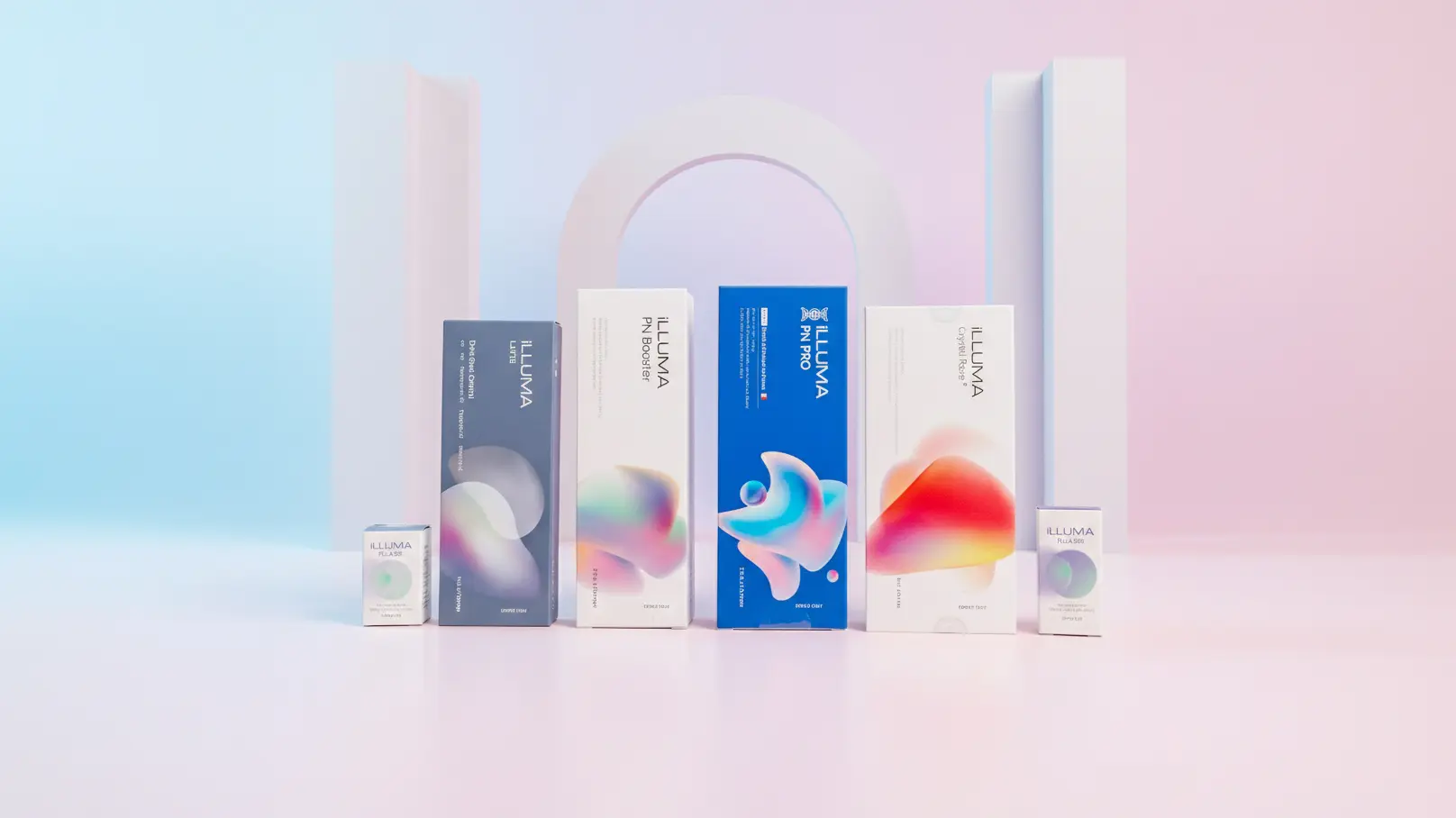 a range of iLLUMA products