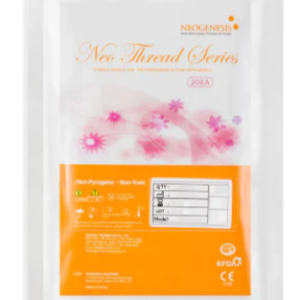 Packaging of Neo Cog Cannula 360 Bi U-Type PDO threads (19G x 100mm cannula, 140mm thread) – premium lifting threads featuring 360-degree bi-directional cogs in a U-type cannula, designed for maximum tissue grip, powerful mid-to-lower face lifting, and collagen biostimulation with secure, long-lasting results in professional clinic treatments.