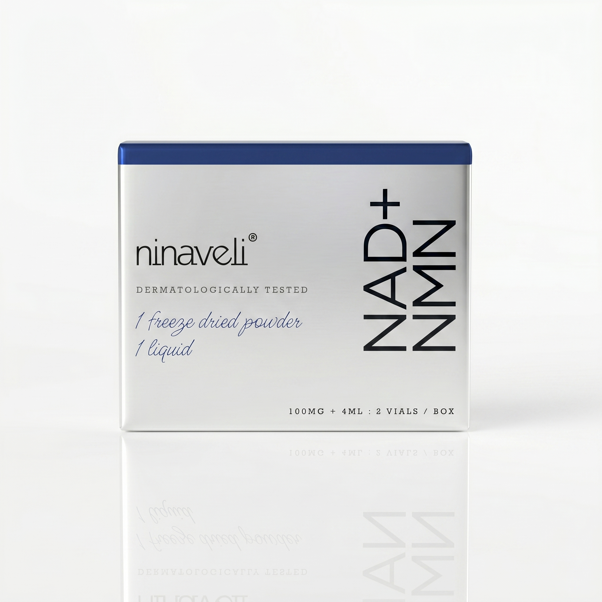 box of Ninaveli NAD+ NMN 5ml vial